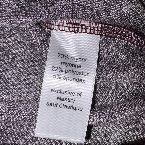 Maurices Wine Floral Ruffled Off-the-Shoulder Bubble Top NWOT - Picture 3 of 4